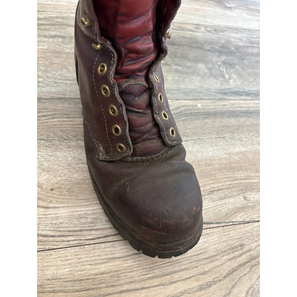 VTG Herman Survivors Work Boots 8.5 -9 Insulated 20 Degree Logger Gorp 70s 80s